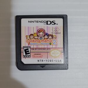 Cooking Mama 2 Nintendo DS AUTHENTIC Video Game Cartridge Only.